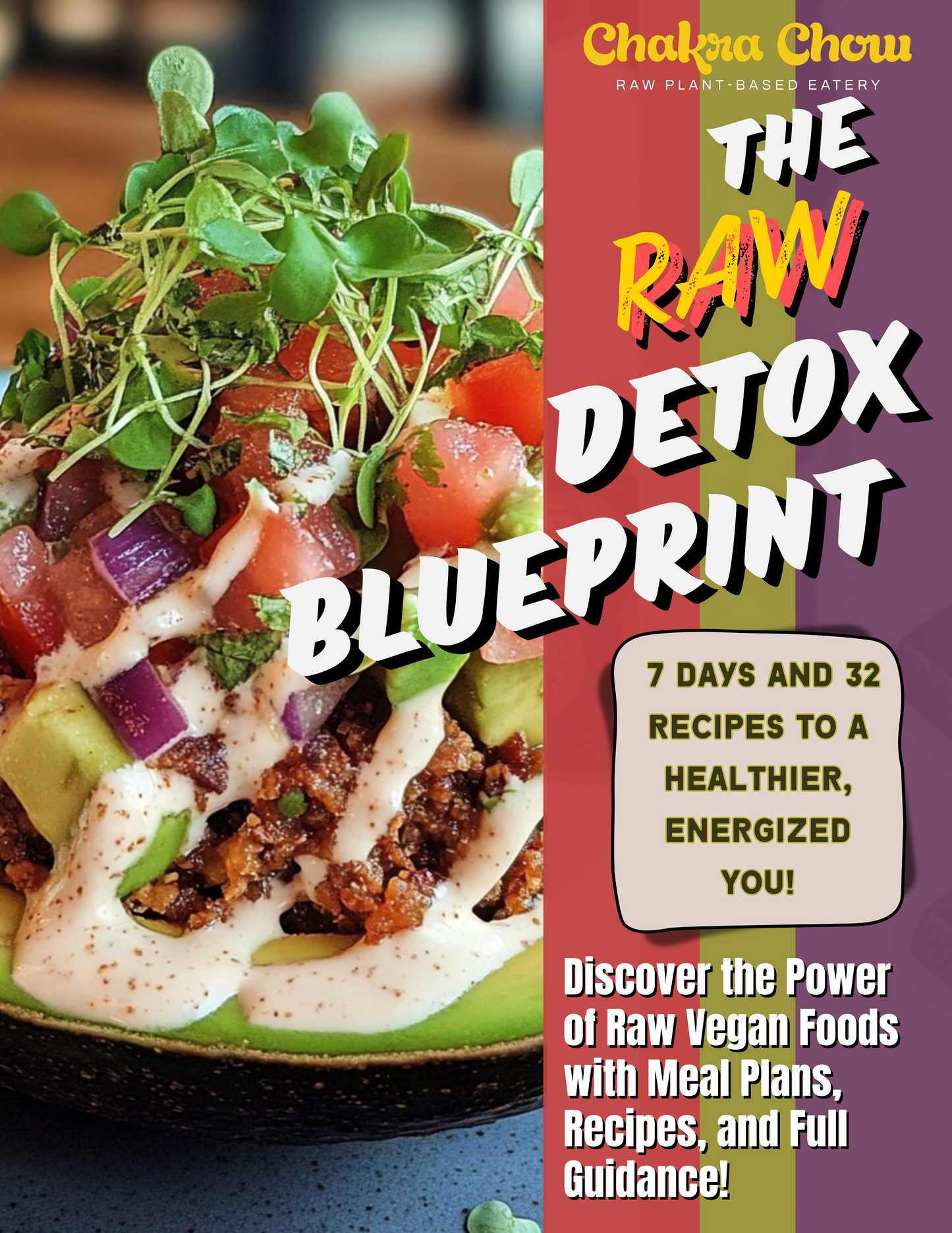 Recipe E-Book, The Raw Vegan Detox Blueprint